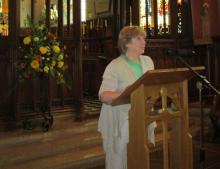 Margaret Goulding talking about how the picture was made Margaret Goulding talking about how the picture was made