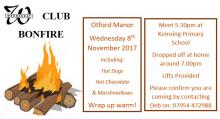 Wednesday Club Bonfire Night Flyer Wednesday Club Bonfire Night Flyer