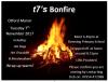 T7 Bonfire Night Flyer