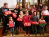 Some of our children with their shoeboxes